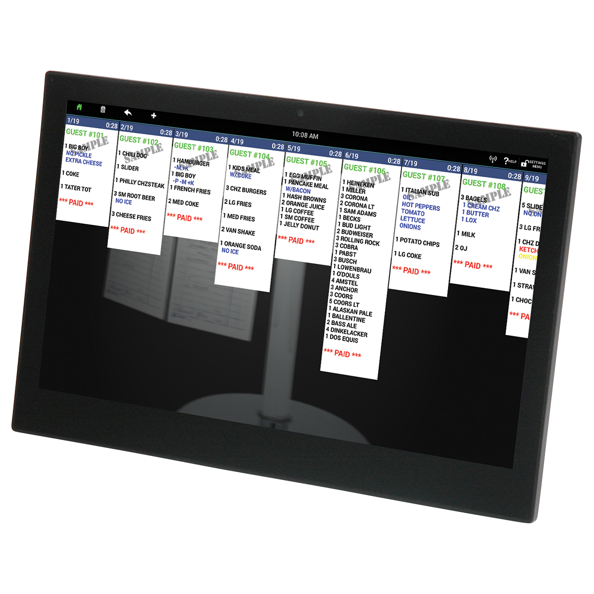 ChefTAB Kitchen Display Systems