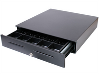 APG Vasario 13" x 13" Cash Drawer – MultiPRO 24V, Black - VB320-1-BL1313-B27