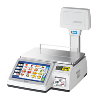 CAS CL7200 touchscreen label printing scale