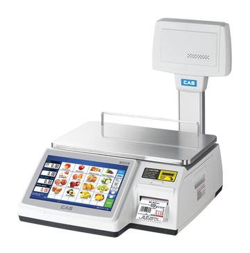 CAS CL7200 touchscreen label printing scale