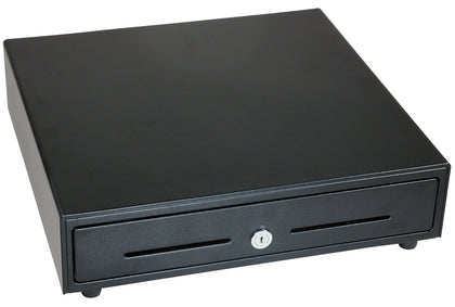 SAM4S Model 60 ECR cash drawer, black, 24V, with RJ11 connector