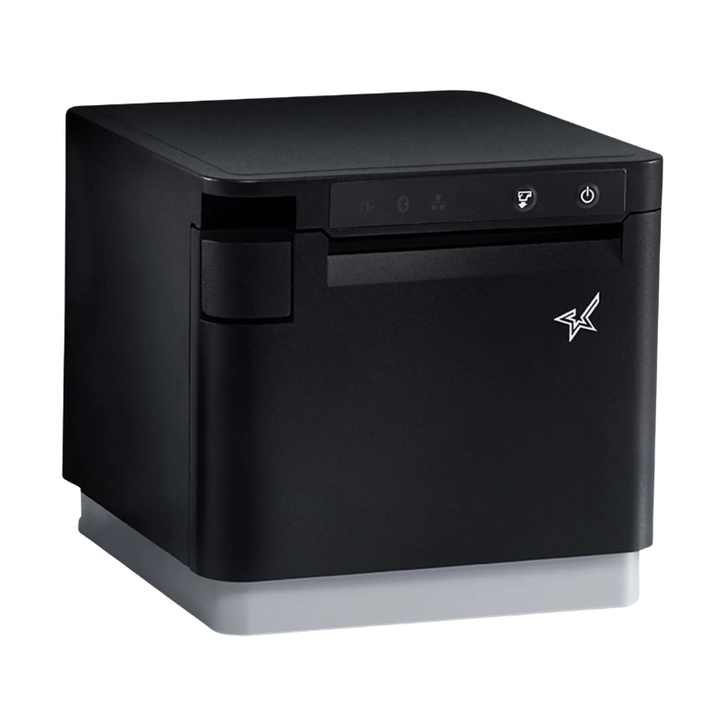 Star Micronics Thermal Printer, MCP31CI Black Us, MC-PRINT3, Thermal, 3", Cutter, Ethernet (LAN), USB-C with Power Delivery for IOS / ANDROID / Window - 39659110