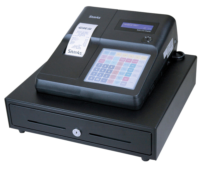 SAM4S ER-265EJ flat-keyboard electronic cash register