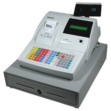 Older SAM4S ER-390M cash register