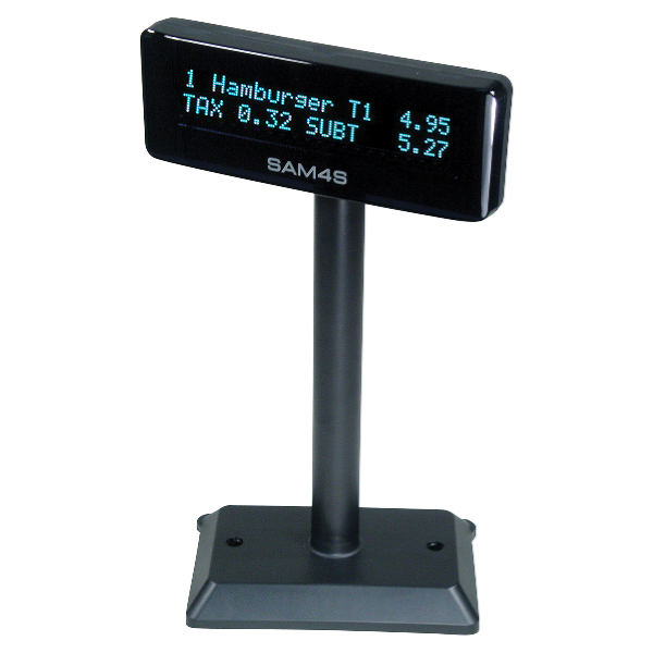 SAM4S customer pole display with USB interface