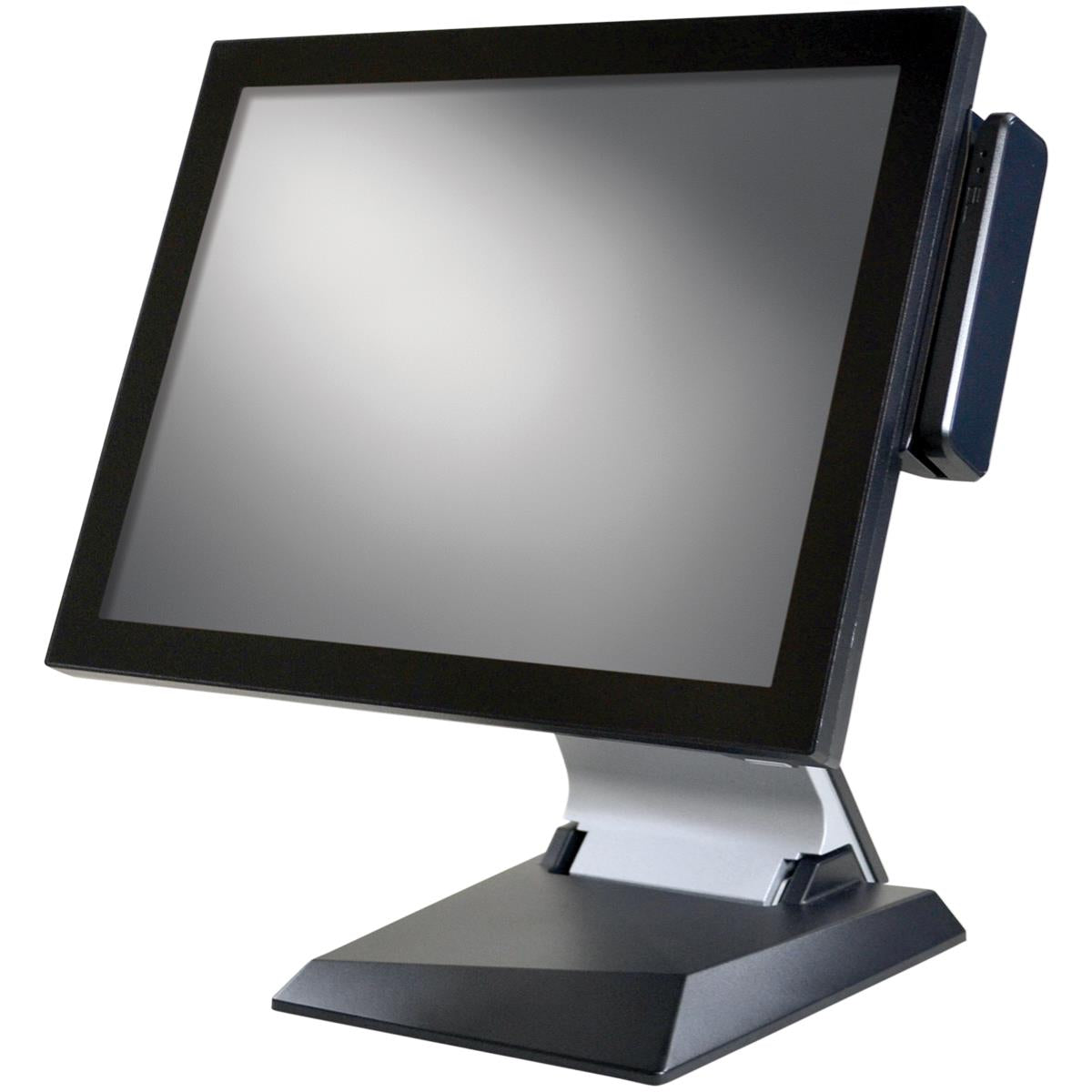 SAM4S Sapphire-A60 Android POS terminal with side-mounted magnetic stripe reader
