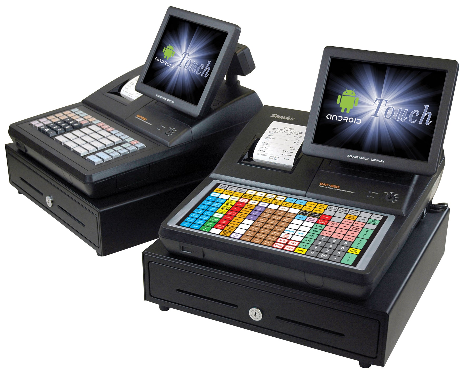 SAM4S SAP-630II-RT Hybrid ECR Android POS System