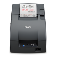 Epson TM-U220IIB Impact Kitchen Printer – Serial Interface & Auto Cutter - C31CL27002