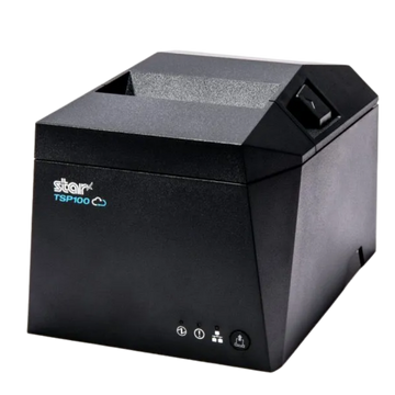 Star Micronics TSP143IV Thermal Receipt Printer with USB-C and Ethernet (39473010, Black) - 39473010